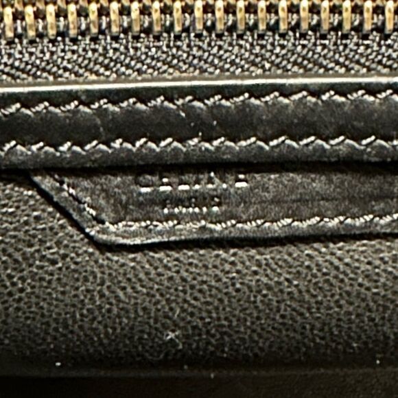 Celine Tricolor Leather Mini Luggage Tote - Picture 15 of 16